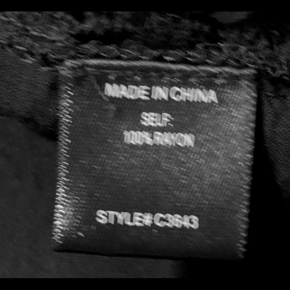 🌻 Black Lace Boho Style Shift Dress ☀️ - Picture 7 of 8